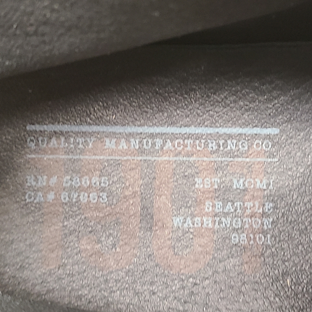 Quality Manufacturing Co Nubuck leather casual chukka boots size 12 - Picture 7 of 9